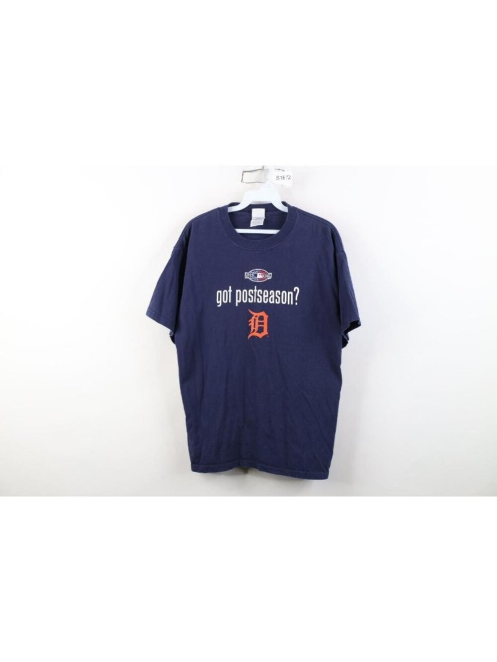 Vintage Y2K 2006 World Series Mens Medium Faded Detroit Tigers Baseball T-Shirt